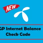 how to check gp internet balance